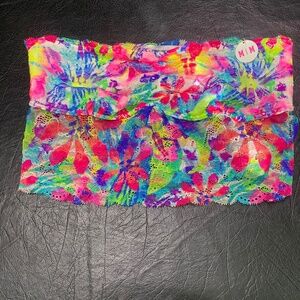 NWT - PINK Victoria Secret Lace Bandeau (M)